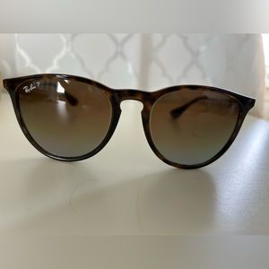 Ray-Ban Erika Classic Sunglasses in Brown, Polarized Lenses